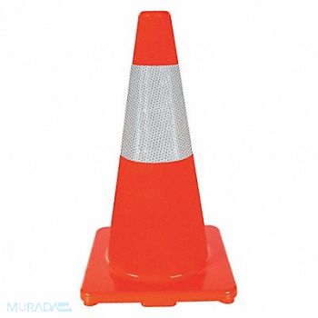 GRAINGER APPROVED Traffic Cone 18In Orange, 6FHA0