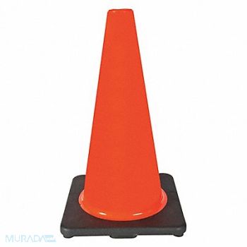 GRAINGER APPROVED Traffic Cone 18In Orange, 6FHA9