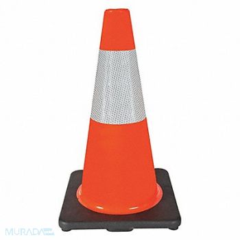 GRAINGER APPROVED Traffic Cone 18In Orange, 6FHC2