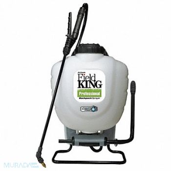 FIELD KING Backpack Sprayer 4 gal Poly 150 psi, 6FJE2