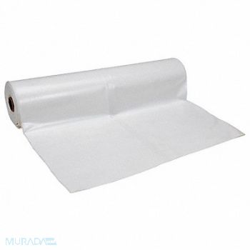 POLAR PLASTICS Construction Film 10 x 100Ft 6Mil White, 6FLZ7