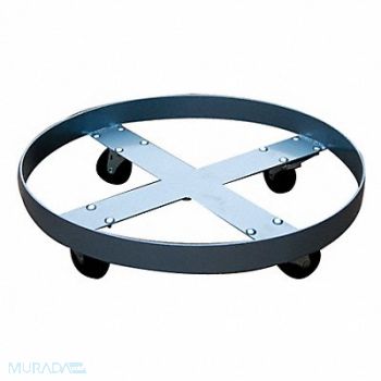 GRAINGER APPROVED Drum Dolly 1400 lb 6-1/4 In H 55 gal., 6FVJ6
