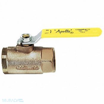 APOLLO Bronze Ball Valve Inline FNPT 3/4 in, 6FXY3