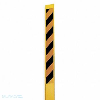 GRAINGER APPROVED Reflective Marking Stake Yellow/Black, 6G747