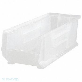 QUANTUM STORAGE SYSTEMS Bin Clear Polypropylene 9 in, 6GAN9