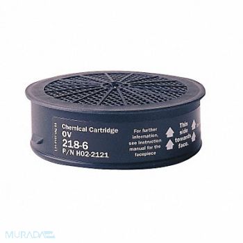 SUNDSTROM SAFETY Cartridge Black Push to Connect PK4, 6GGU3