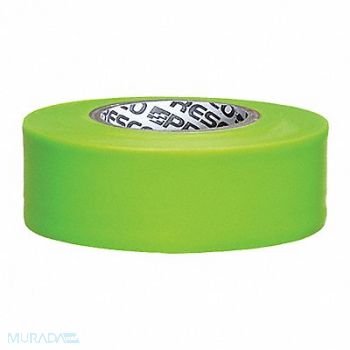 PRESCO PRODUCTS CO Taffeta Flagging Tape Lime Glo 150 ft, 8CEH6