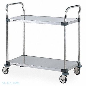 METRO Metal Shelf Cart 375 lb SS, 6GJY0