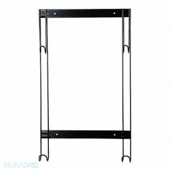 GRAINGER APPROVED Hard Hat Rack Wall Holds 4, 6GLA9