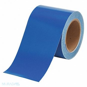 BRADY D3617 Pipe Marking Tape Blue 4in W 90ft Roll L, 6GP11