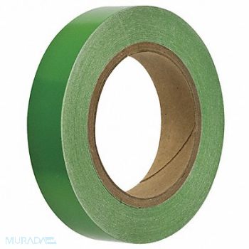 BRADY D3615 Pipe Marking Tape Grn 1in W 90ft Roll L, 6GP16