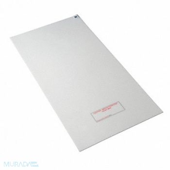 CONDOR D3949 Tacky Mat White 24 x 30 In PK4, 6GPZ6