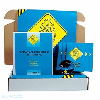 MARCOM SafetyTrainingKit DVD Harassment, 6GWH8