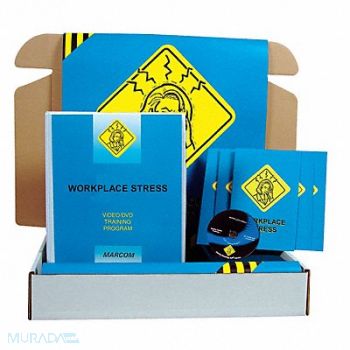 MARCOM SafetyTrainingKit DVD WorkplaceStress, 6GWH9