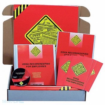 MARCOM SafetyTrainingKit DVD RecordkeepingEmp, 6GWN2
