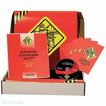 MARCOM SafetyTrainingKit DVD ScaffoldSupported, 6GWN6