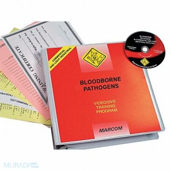 MARCOM DVDSafetyProgram Bloodborne Pathogens, 6GWP0