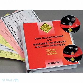MARCOM DVDSafetyProgram OSHA Recordkeeping, 6GWP8