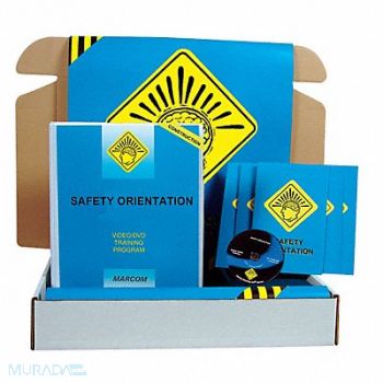 MARCOM SafetyTrainingKit DVD Constructn Sfty, 6GWT6