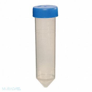 KIMBLE Microtube PP Natural 50 mL PK25, 6HAZ5