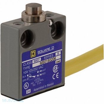 SQUARE D Miniature Limit Switch 1.50 in H, 6HCG1