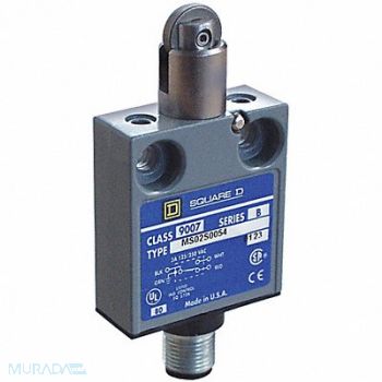 SQUARE D Miniature Limit Switch Parallel Roller, 6HCG3
