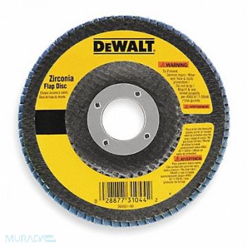 DEWALT Arbor Mount Flap Disc 4in 60 Med., 6HD49