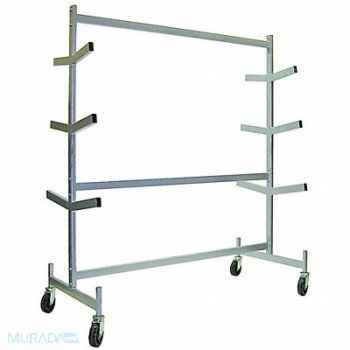 GRAINGER APPROVED Bar and Pipe Truck 1200 lb 74 in H, 6HHZ5