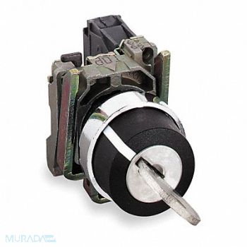 SCHNEIDER ELECTRIC Non-Illum Selector Switch B600/Q600 1NO, 6HK66