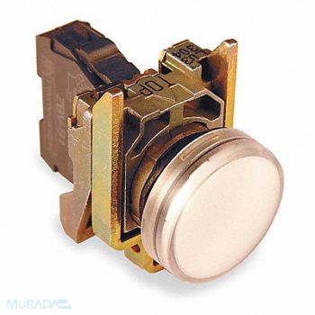 SCHNEIDER ELECTRIC Pilot Light Complete White LED, 6HK96