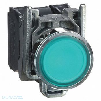 SCHNEIDER ELECTRIC H6941 Illuminated Push Button 22mm Green, 6HL11