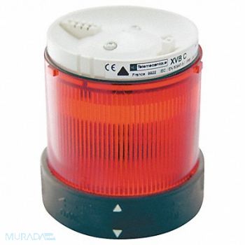SCHNEIDER ELECTRIC Tower Light Flashing 120V 70mm Rd, 6HM50