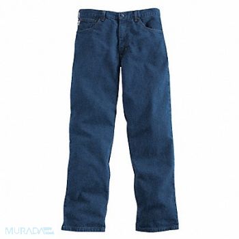 CARHARTT Pants Blue Cotton 34 x 36 In., 6HMV9