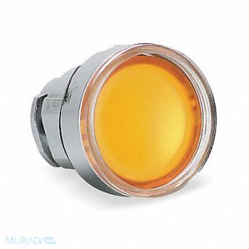 SCHNEIDER ELECTRIC Illum Push Button Operator 22mm Yellow, 6HN66