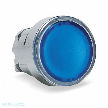 SCHNEIDER ELECTRIC Illum Push Button Operator 22mm Blue, 6HN68