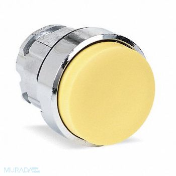 SCHNEIDER ELECTRIC H6993 Pushbutton 22mm YLW Momentary Extended, 6HP27