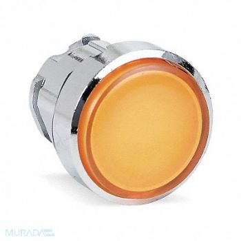 SCHNEIDER ELECTRIC Illum Push Button Operator 22mm Yellow, 6HN77