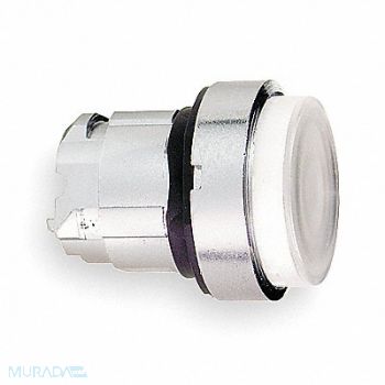 SCHNEIDER ELECTRIC Illum Push Button Operator 22mm White, 6HR45