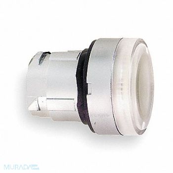 SCHNEIDER ELECTRIC Illum Push Button Operator 22mm White, 6HR55