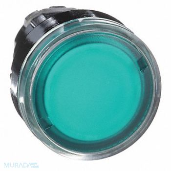 SCHNEIDER ELECTRIC Illum Push Button Operator 22mm Green, 6HR57