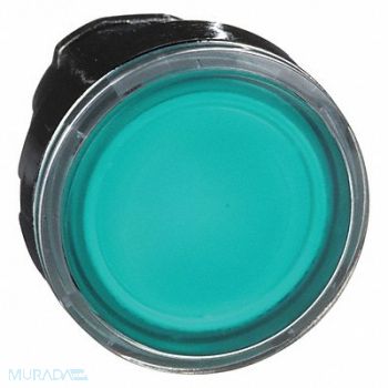 SCHNEIDER ELECTRIC Illum Push Button Operator 22mm Green, 6HR58