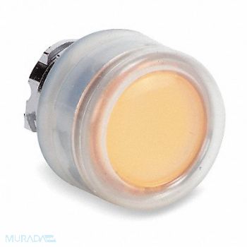 SCHNEIDER ELECTRIC Illum Push Button Operator 22mm Yellow, 6HR69