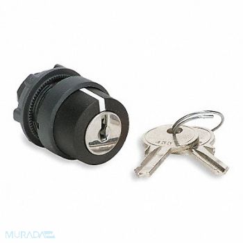 SCHNEIDER ELECTRIC Non-Illum Selector Swtch 22mm 3 Pos Keyd, 6HT92