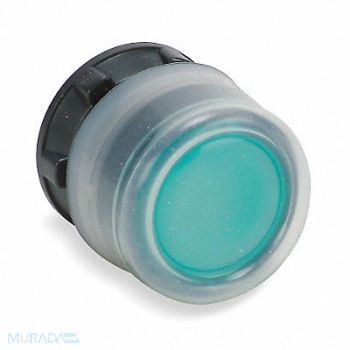 SCHNEIDER ELECTRIC Illum Push Button Operator 22mm Green, 6HX07