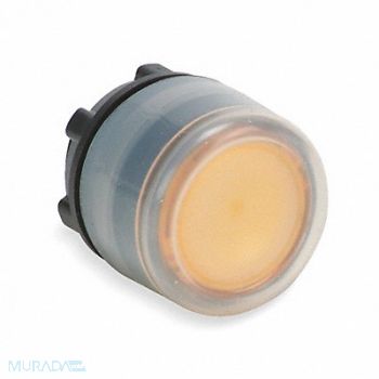 SCHNEIDER ELECTRIC Illum Push Button Operator 22mm Yellow, 6HX09