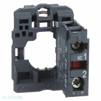 SCHNEIDER ELECTRIC Contact Block 1NC Slow Break 22mm, 6HX29