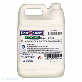 PETROCHEM Food Grade SemiSyn Gear Oil ISO 150, 6HXG4