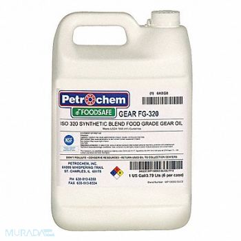PETROCHEM Food Grade SemiSyn Gear Oil ISO 320, 6HXG8