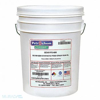 PETROCHEM Food Grade SemiSyn Gear Oil ISO 680, 6HXH1