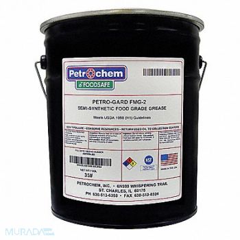 PETROCHEM Food Grade SemiSyn FMG-2 Grease, 6HXJ2